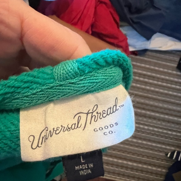 Universal Thread Green Knit Hoodie - Picture 7 of 8